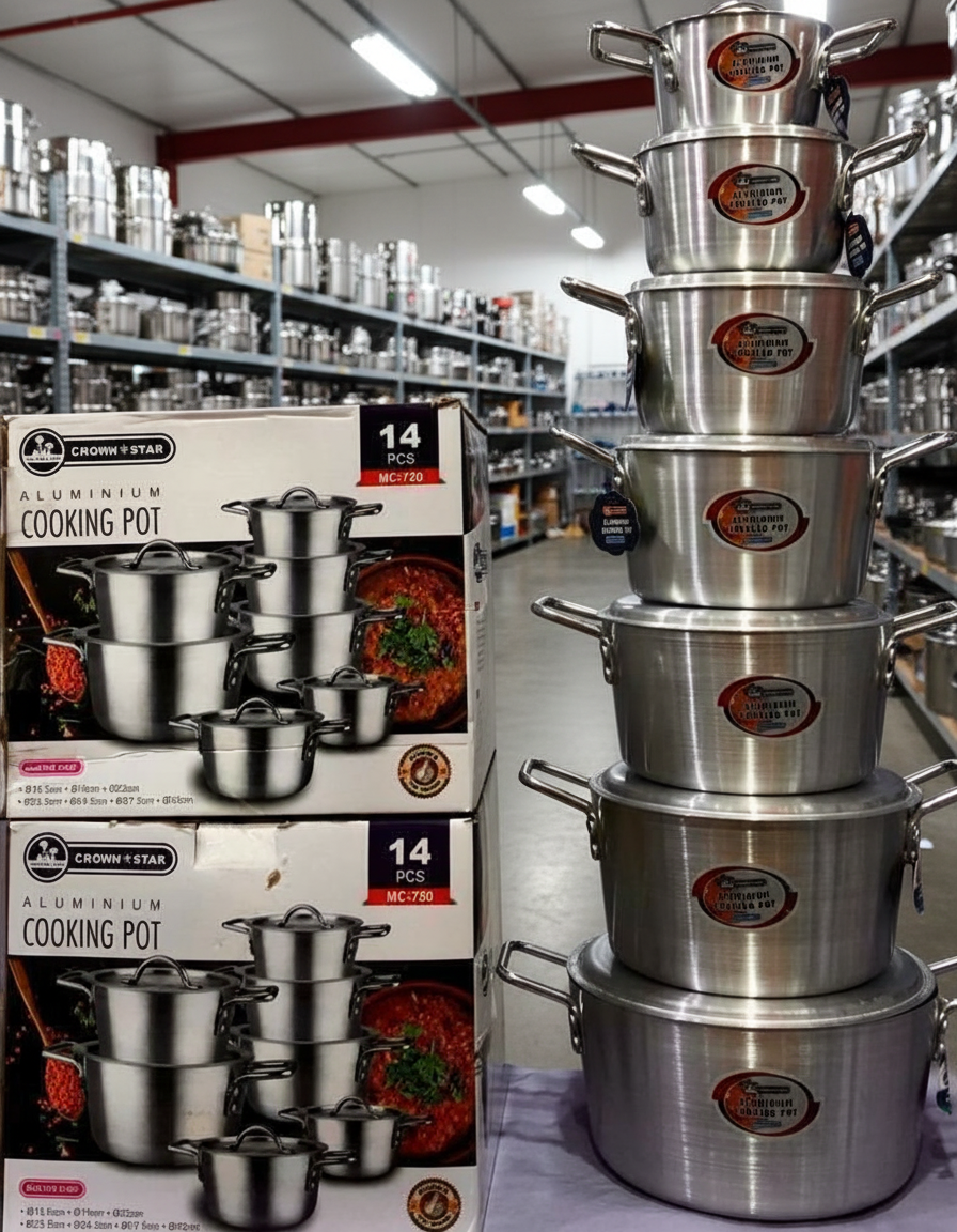 7set Mummy Cooking Pot