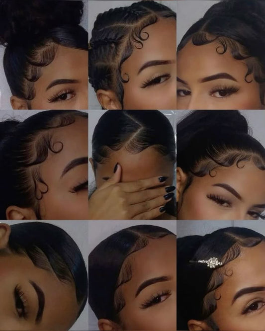 Edges Micro Mini Fiber Brush for Hair edges