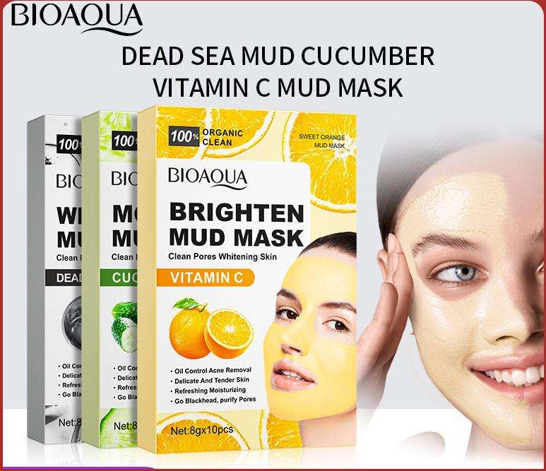 Vitamin C Whitening & and pore minimizing mud mask 8g