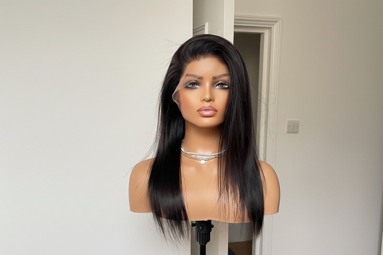 Indian Temple hair 20inches and Full frontal