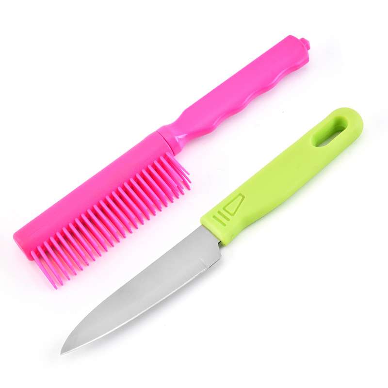 Tactical Self defense comb fruit knife self-defense Secret knife
