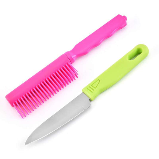 Tactical Self defense comb fruit knife self-defense Secret knife