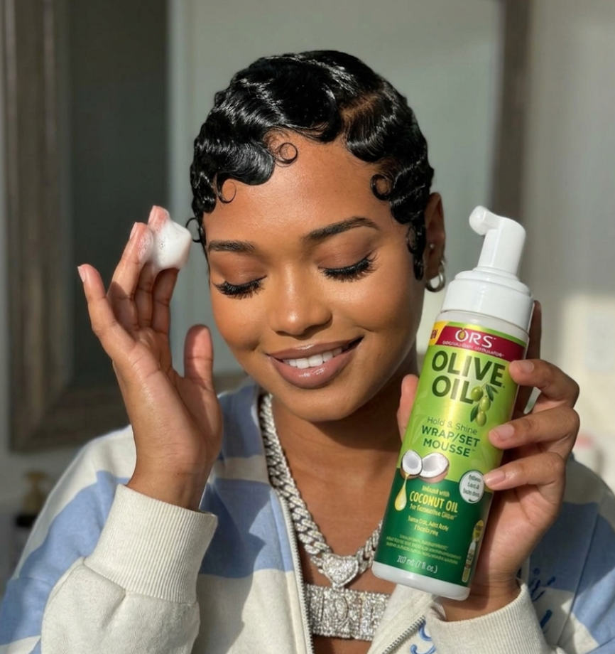 Olive Oil Ors Shaping Spray Wig Volumizing Dry Gel Foam Mousse Styling Mousse