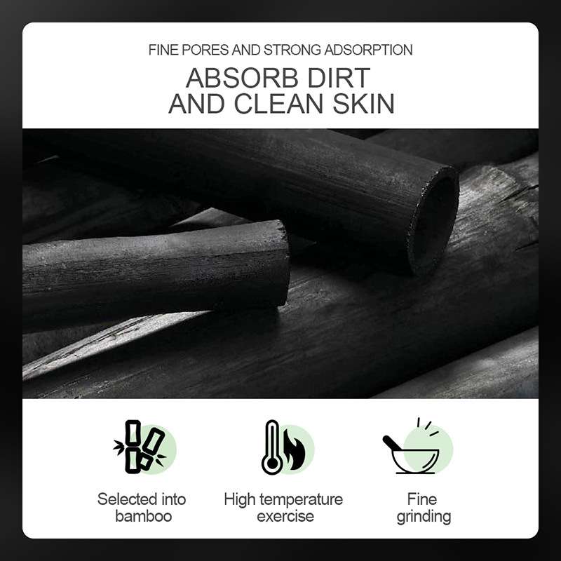 Black Bamboo Charcoal Mask, Deep Pore Cleansing, 60g