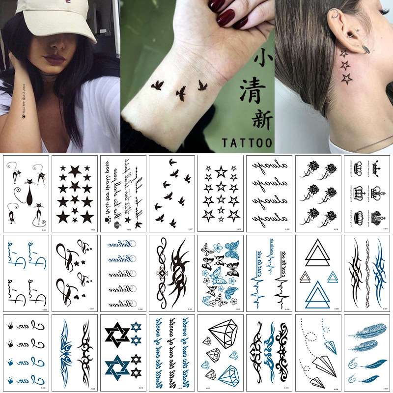 X-008 ; Waterproof Temporary tattoo  Dimensions: 60*1 05mm;
