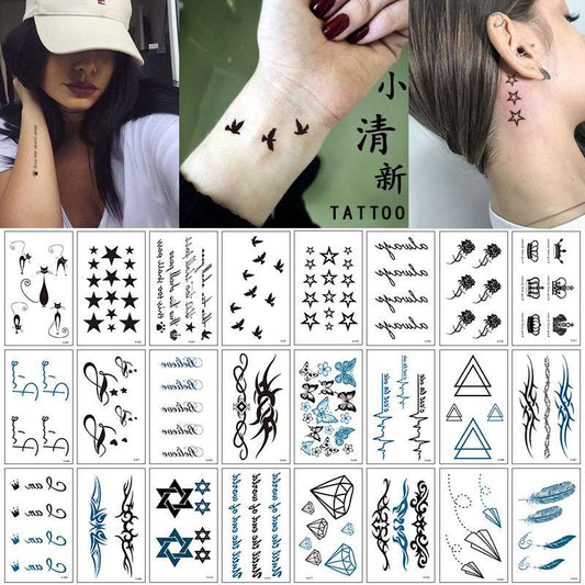 X-002 ; Waterproof Temporary tattoo  Dimensions: 60*1 05mm;