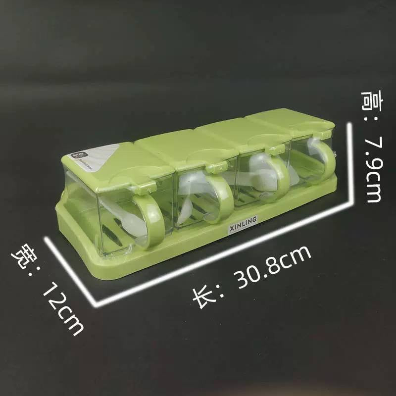 Korean Season jar 4 set Spice jar. (No Colour selection)