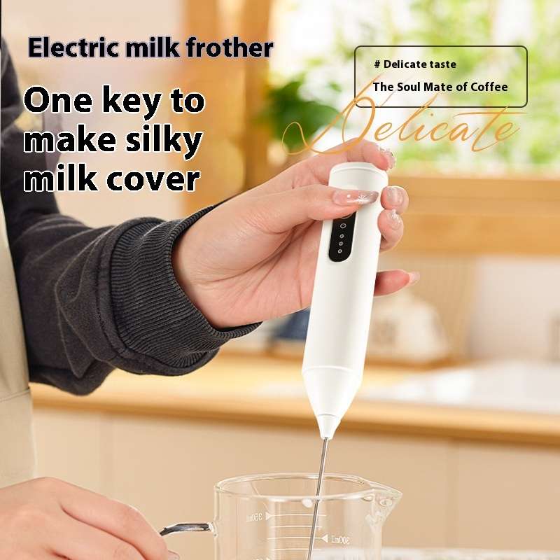 Frother Multi- functional high-speed beat automatic milk foam coffee mixer hand-held electric cream