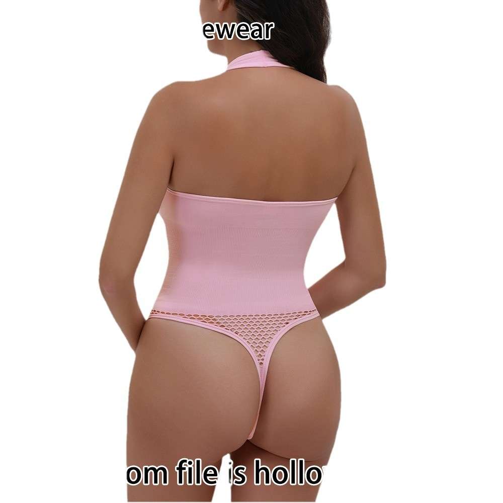 {XXL} SKIMS Pink Seamless Shapewear Seamless Casual Hollow-out G-string Belly-lifting Hip Yoga