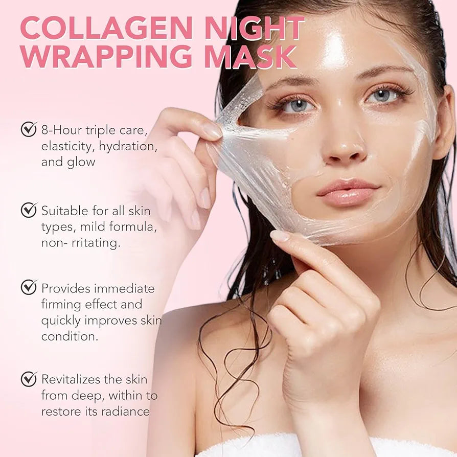 Overnight
Collagen Wrapping Facial Mask.