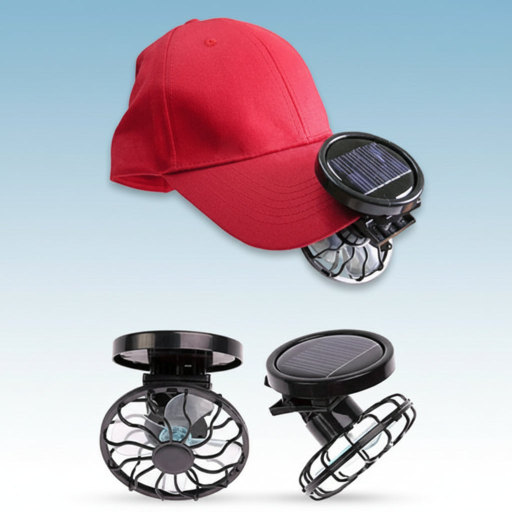 8cm Clip on Solar Fan
