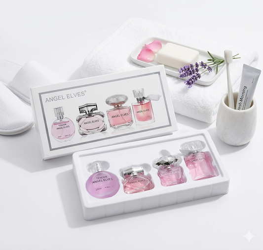 Pink daily feminine perfume Angel Elves