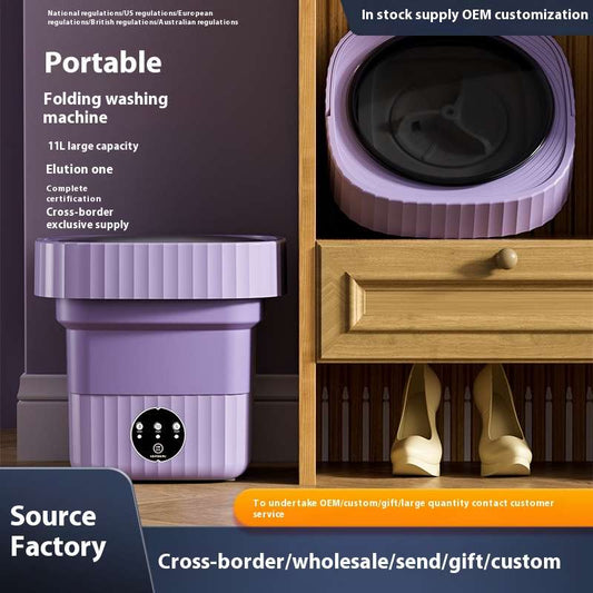High Quality 11Liters Foldable washing machine, portable and fully automatic.