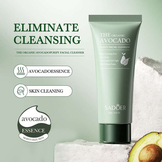 SADOER Organic Avocado purifying Facial Cleanser