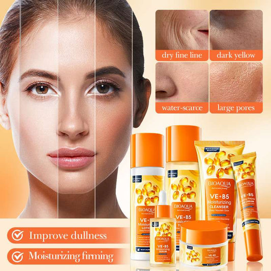 BIOAOUA Snail Turmeric Niacinamide Essence Kit 6 pieces set