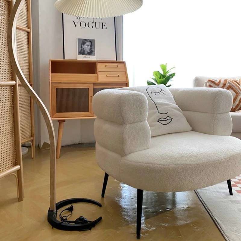 Foriegn Celebrity BOBO Lambskin chair