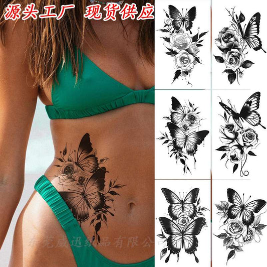 Pattern: TBS-8538; Dimensions: 120*190mm; Waterproof Temporary tattoo