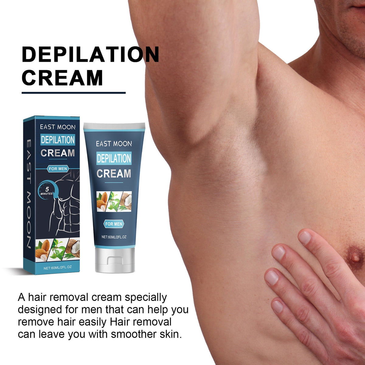 ARMPIT  DEPILATION (HAIR REMOVING) CREAM ~ 60ML A20