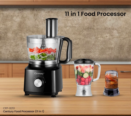 Mini Multi Functional 11 in 1 Food Processor with free Strong blender
