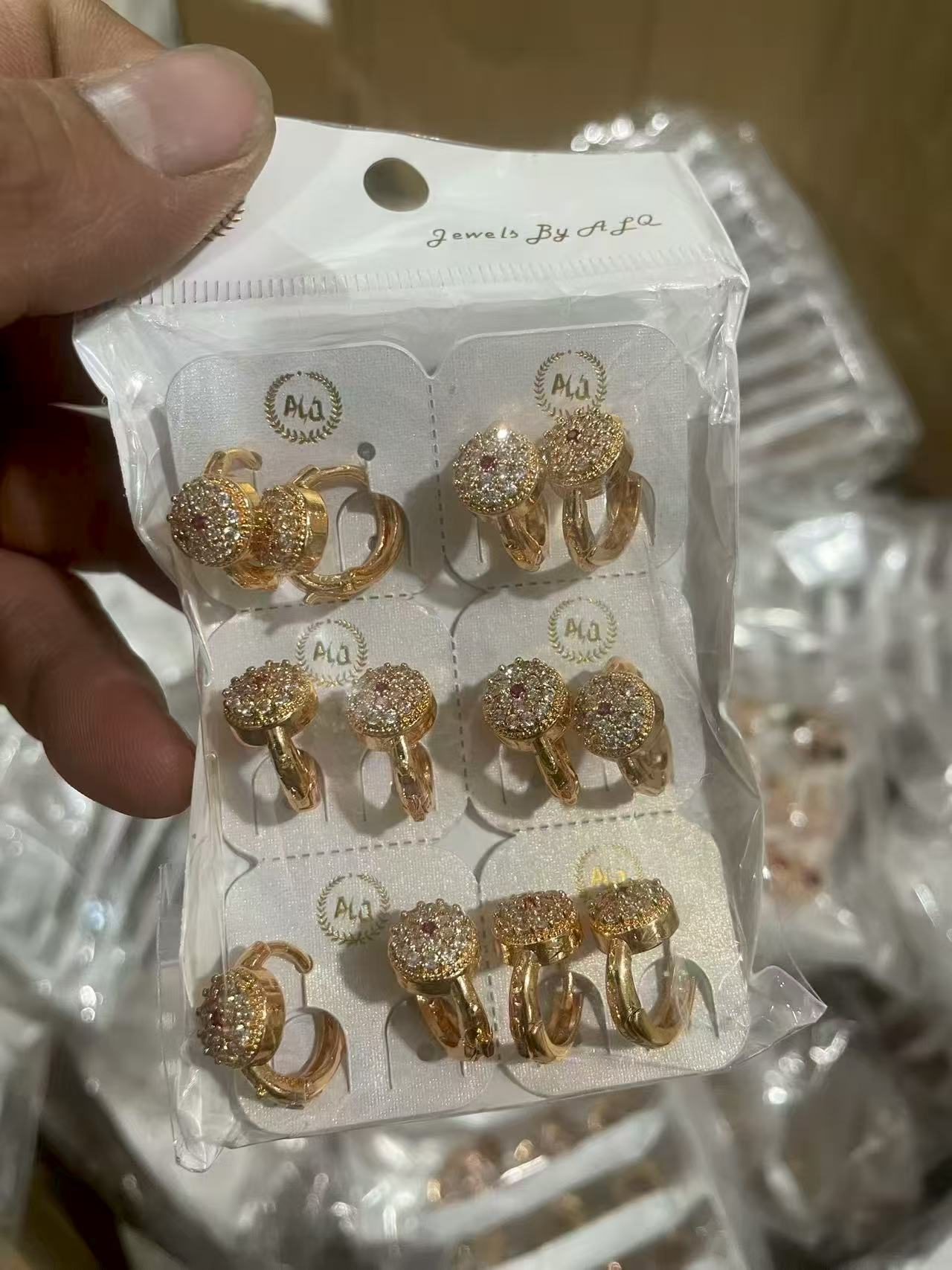 Pre-sale! | 100 packs Wholesale  Rose Gold 6 per Pack Non Tarnish Earring Collection ✨