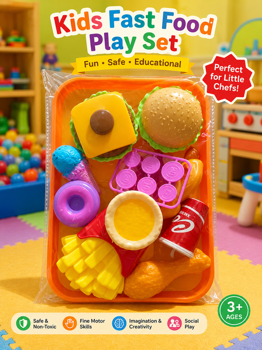 Toy Fast Food Combo Set