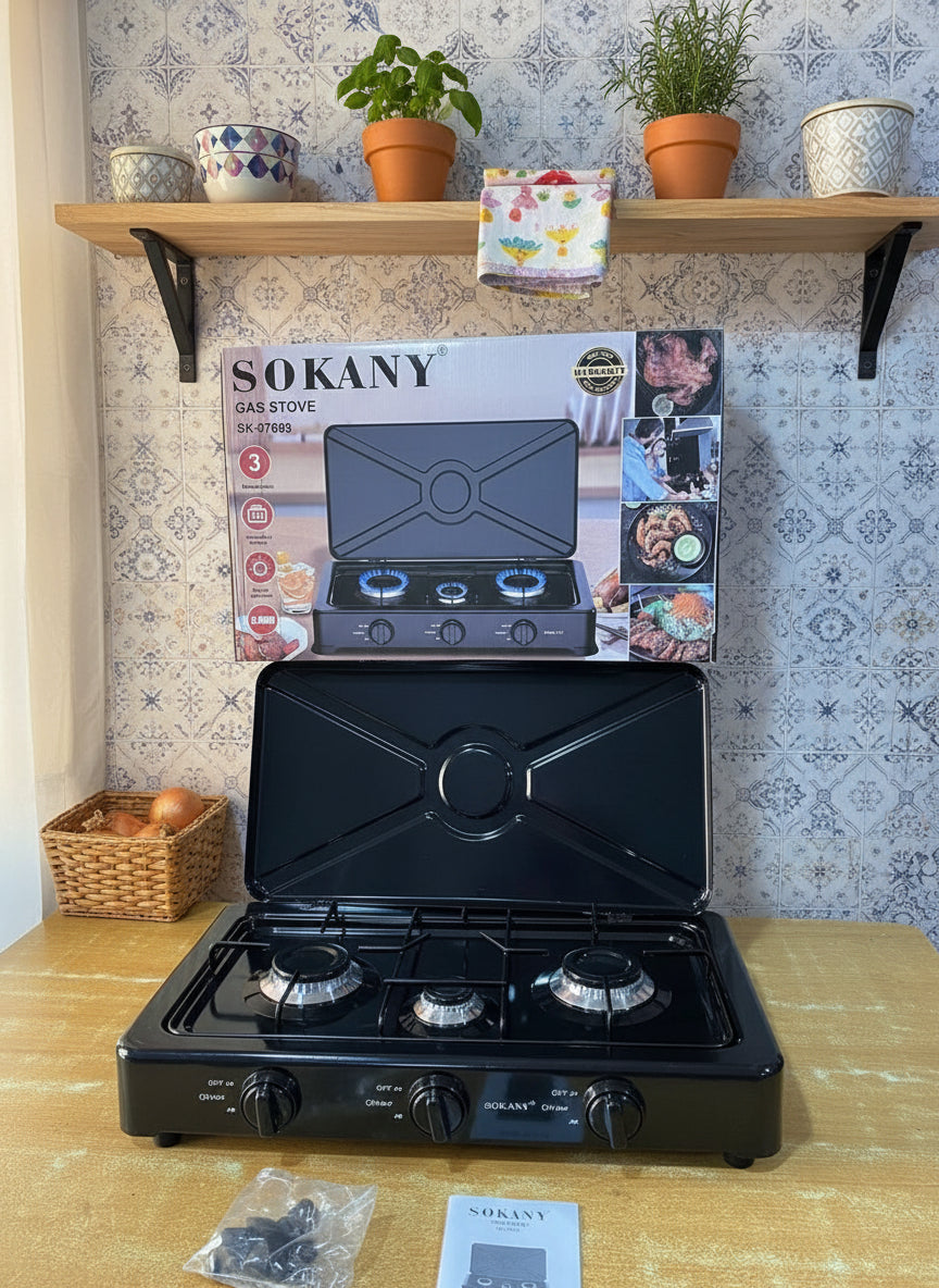 SOKANY 3 buner High Quality gas