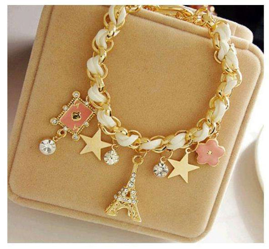 White Paris bracelet
