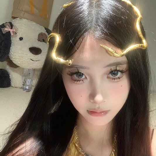 Fairy gold crown - One of a kind Hand made Singapore Princess Gowns