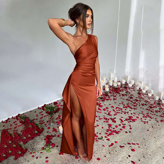 Caramel Slyvoral Chic gown size L