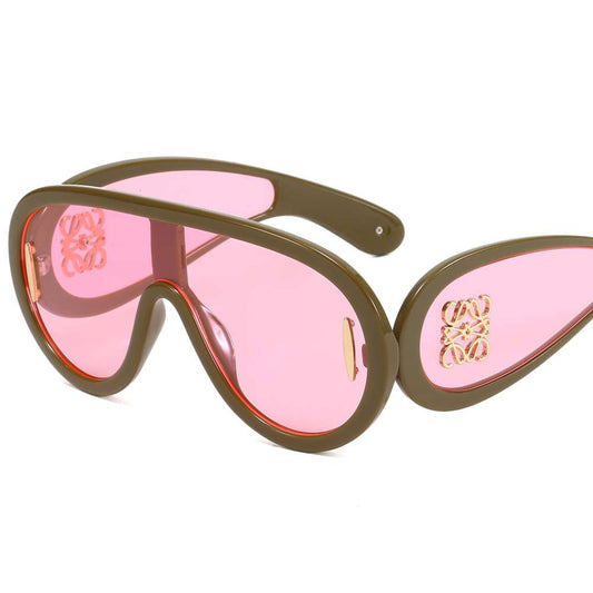 Hailey berry Designer glasses - pink