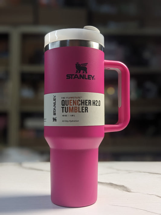 Rose Red Original Stanley Quencher H2.0 Flowstate thumblr Cup -
