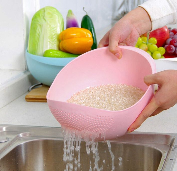 1PC QUALITY RICE  DRAINER AND BOWL