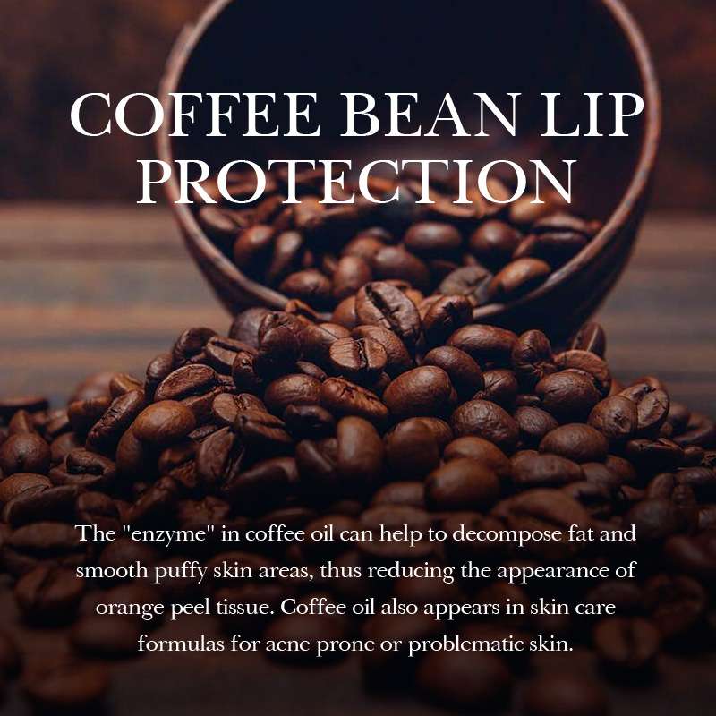 Coffee Hydrating Lip Mask 24H Deep Moisture for African Dry Climate | Reduces Lip Wrinkles & Cracks, Natural Coffee Extract