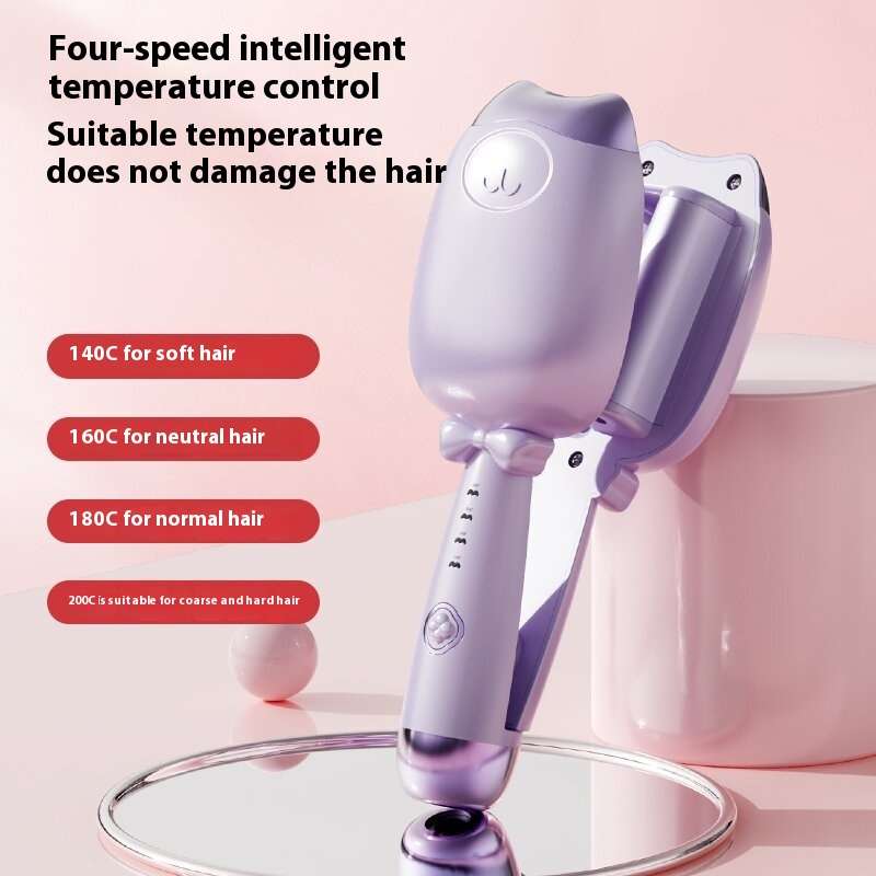Egg curling iron 32mm fast heating perm stick big wave curling clip