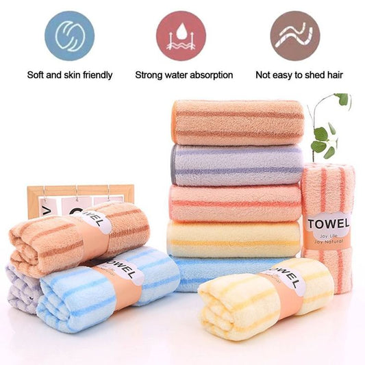 5pcs set kids face towel