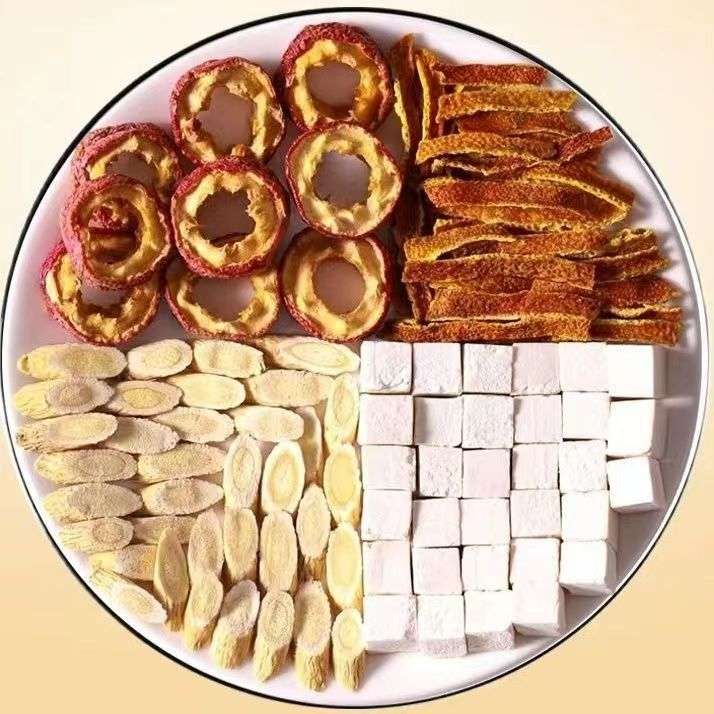 Weight Loss Tea with Astragalus, Poria, Hawthorn, and Tangerine Peel Tea Combination in Triangular Bags, Individually Packaged, Wholesale, Carefully Selected 20 tea bag