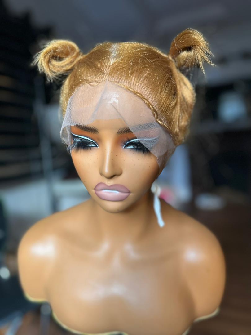 (gold ) 360 Braider choice wig