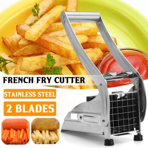 FRENCH FRY CUTTER STAINLESS STEEL ONION/CARROT/P0TATO CHIPPER
