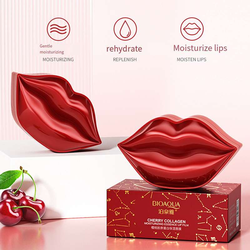 Cherry collagen moisturizing lip mask 20 pieces