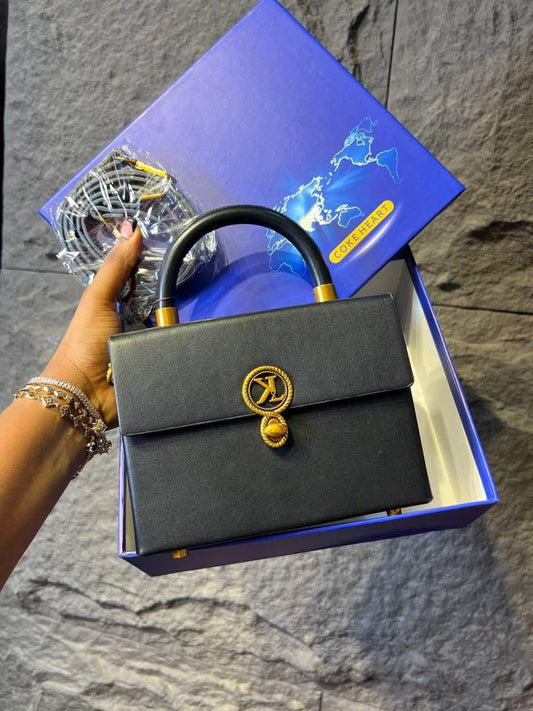 Koby Kay Black High-end Fashion Bag