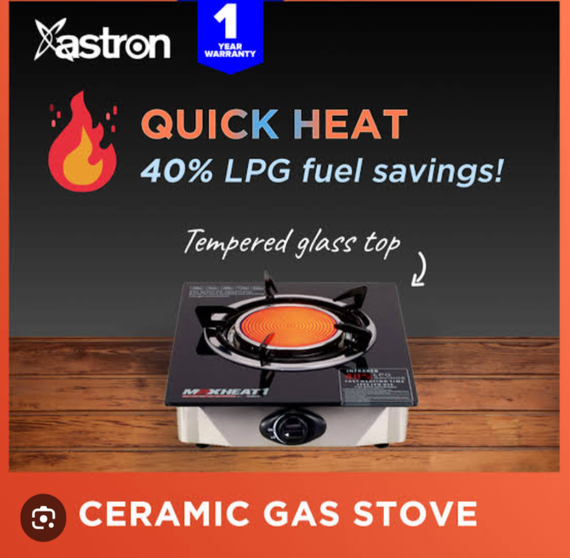 Boscon Infrared GAS Cooker saves gas consumption by 40%