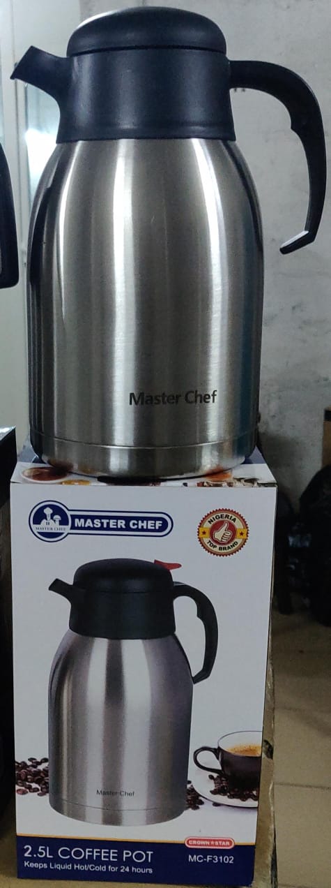 Coffee kettle pot retains Hot/ Cold for 24 hours