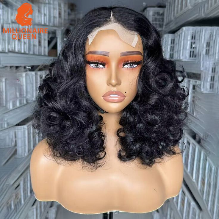 12 inches egg curl low human hair EGC10