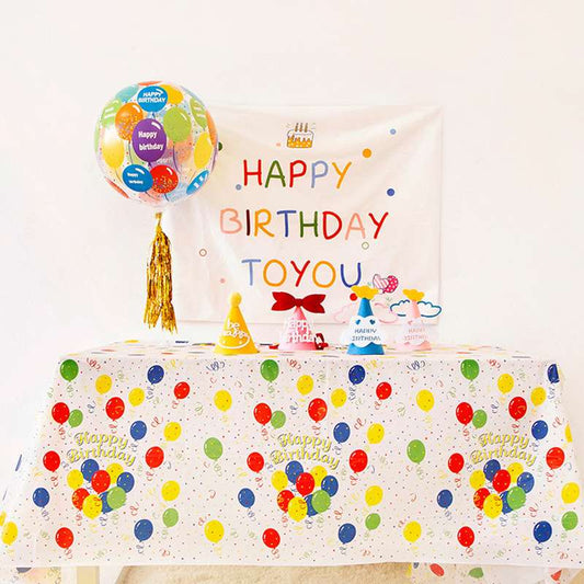 Happy birthday Table Clothe