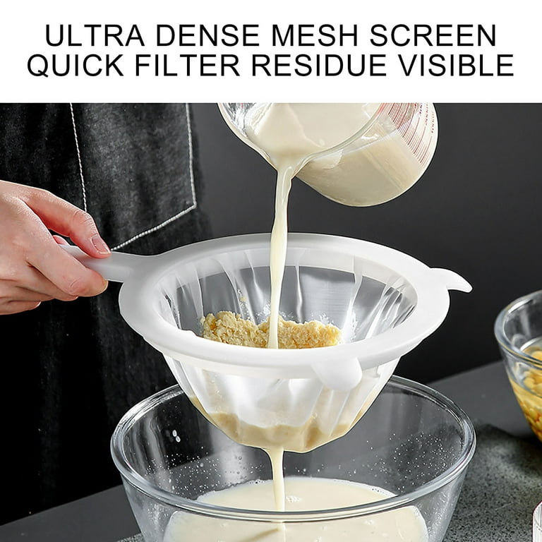PORTABLE BIRCH MESH STRAINER/FILTER