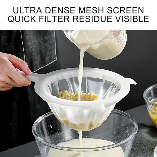 PORTABLE BIRCH MESH STRAINER/FILTER