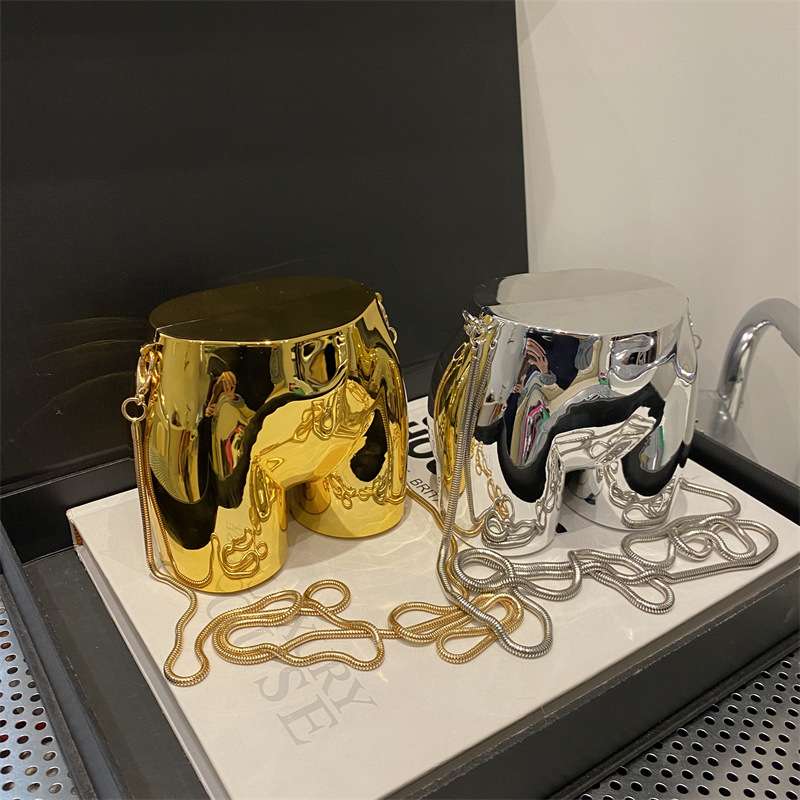 Creative Butt Niche Design Chain Bag Crossbody Small Bag