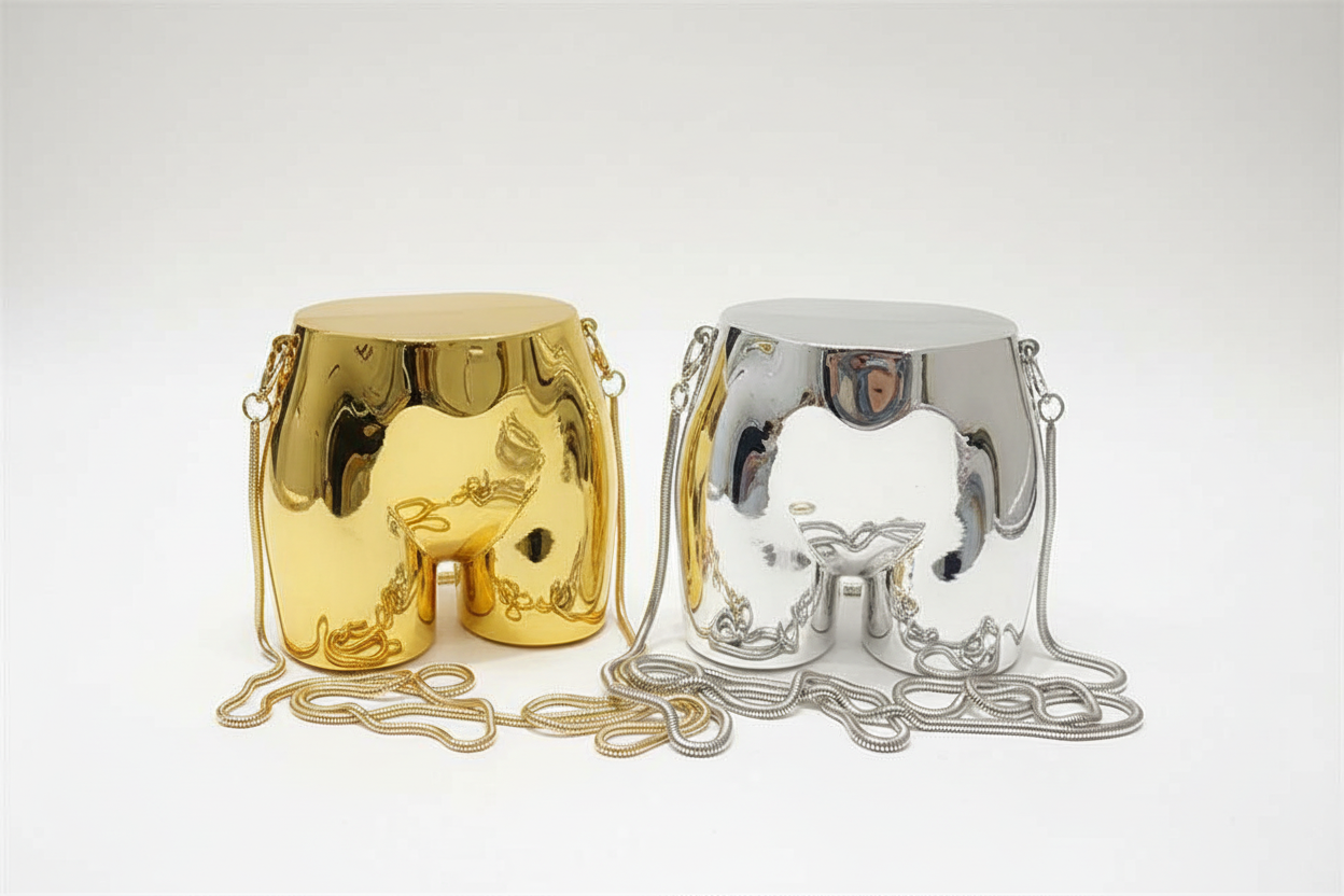 Creative Butt Niche Design Chain Bag Crossbody Small Bag