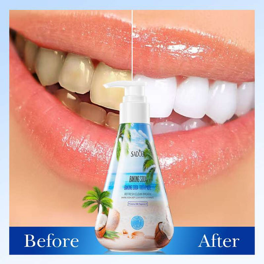SADOER Baking Soda Deep Clean Whitening Toothpaste