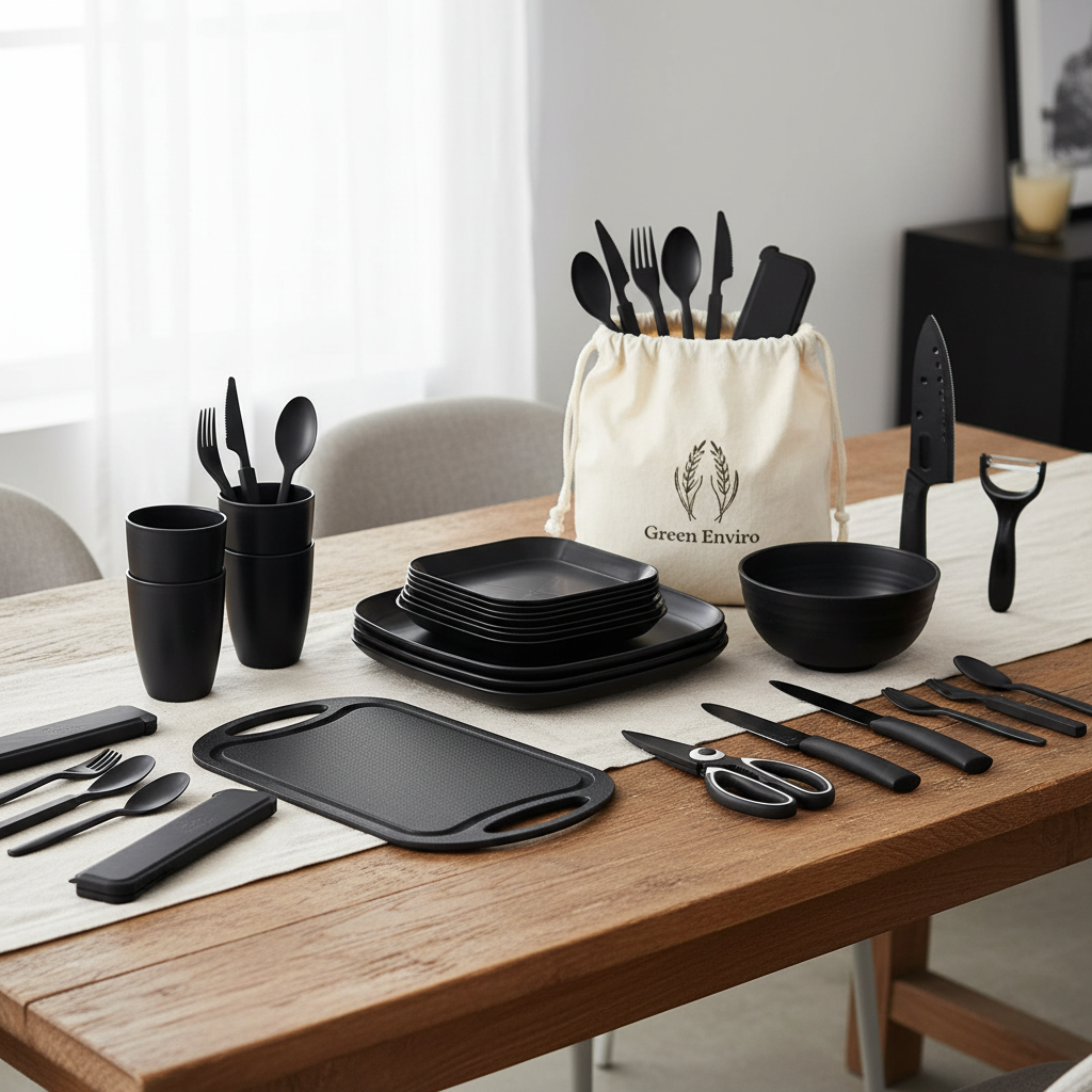 37PCS/SET Unbreakable Plate set